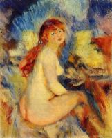 Renoir, Pierre Auguste - Bust of a Nude Female